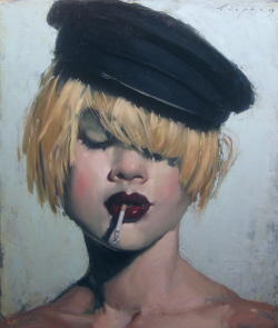 luctuoso:  Hat Cigarette — Malcolm Liepke