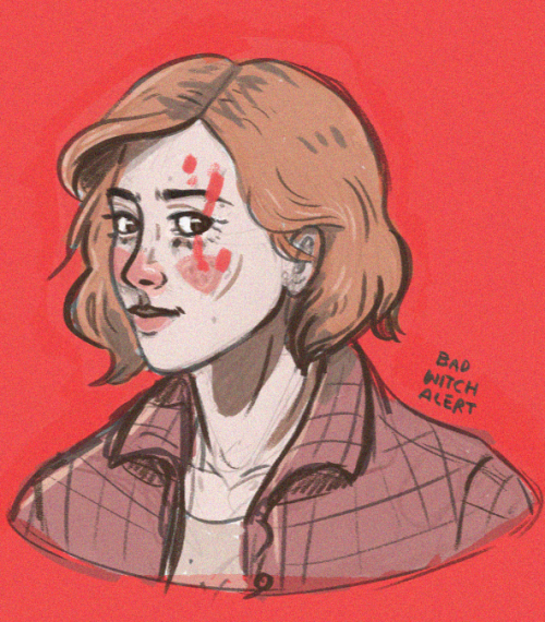 “Nicole wants to be eaten by vultures and pooped out”“Hardcore”lil sketch of officer Haught-stuff to