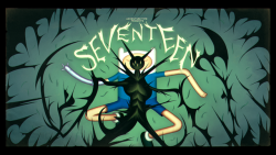 Seventeen - Title Carddesigned By Michael Deforgepainted By Benjamin Anderspremieres