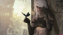 creepy-chimera: A2 Wallpaper Just a little