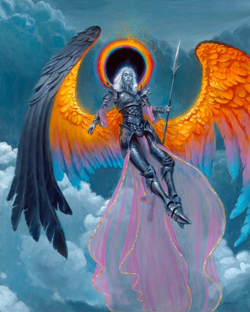 thecollectibles:Angel of the Frozen Star byAaron Miller