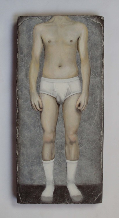franciscohurtz:  sem título / untitled óleo sobre pedra / oil on stone 2014 