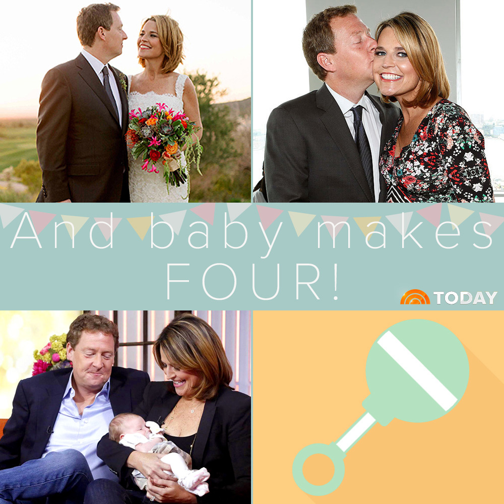 Congrats to our very own Savannah Guthrie! She and hubby, Mike, are expecting baby No. 2!