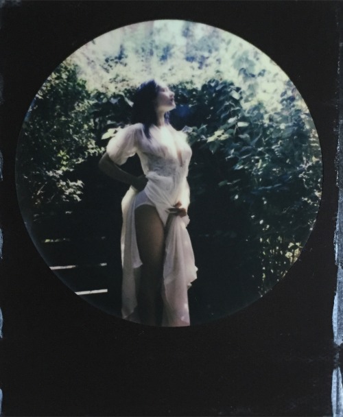 sidneymanuel:  Rivi Madison - Butterfly in the Garden (Polaroid Edition Part I) By: Sidney Manuel ri