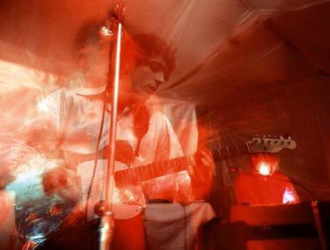 sydpinkbarrett:Syd Barrett and Rick Wright, in 1967. Probably playing at UFO.