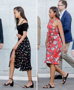 weavemama: let’s just take a moment and appreciate all the times the Obama girls were serving looks