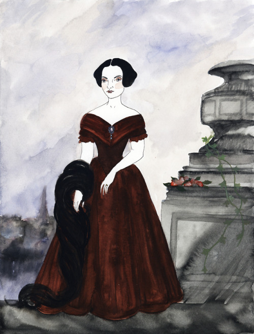 The Baroness (after Isabelle Antoinette Barones Sloet van Toutenburg, by Nicaise de Keyser, 185