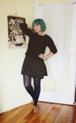 moderngirlblitz:  Twin Peaks Funeral (outfit details behind the cut) 