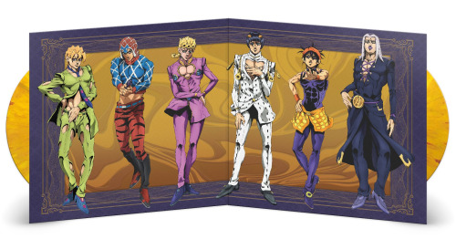 Jojo’s Bizarre Adventure: Golden Wind Original Soundtrack (comp. Yugo Kanno) Double-LP Vinyl Release