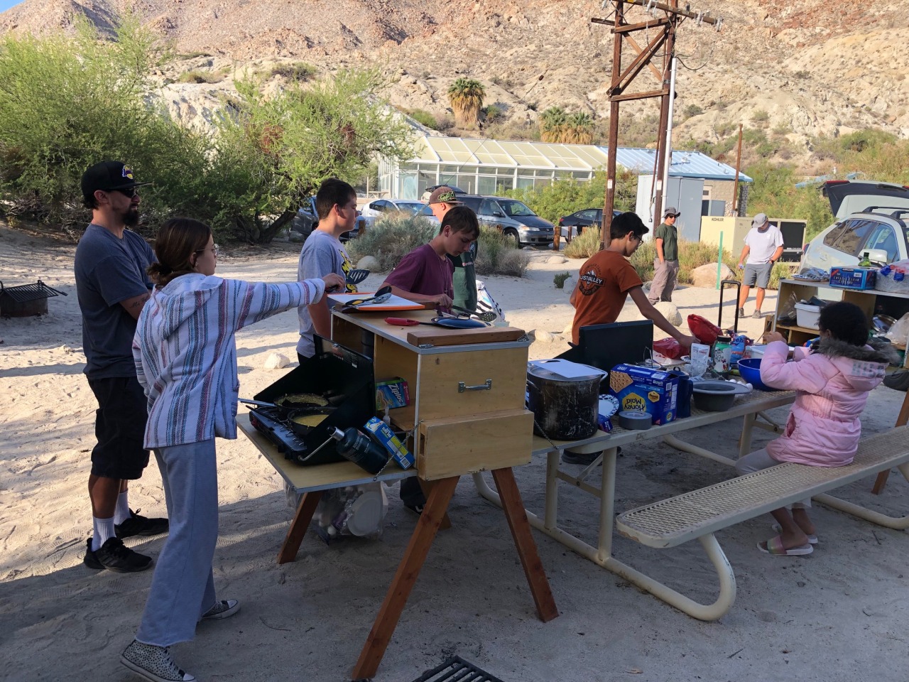 Troop 318 had an amazing time at Agua Caliente! Troop 318 B and part of 318 G biked 33 miles from Julian to Agua Caliente. Very proud of every one who biked and hiked on that day!