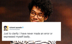 buzzfeeduk: Times Richard Ayoade’s Tweets Were Actually Genius