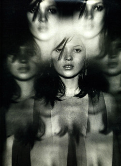 celines:  Kate Moss by Nathaniel Goldberg