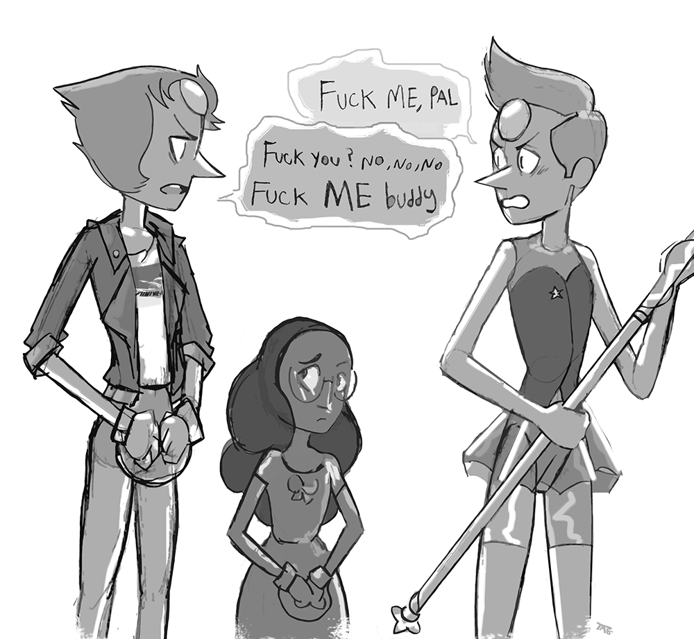 thecomicbookbroad:  “Y-you gotta do it Stev-Connie, Do it for Steven, Connie!” Are