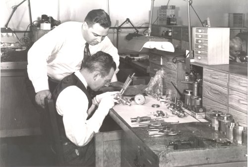 engineeringhistory: Building a Magnetron at MIT Rad Lab, 1945