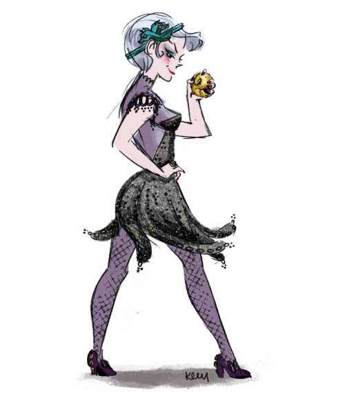 disneyismyescape: disney: 1920s, inspired by Disney Villains. THIS IS ONE OF MY FAVE THINGS. OMG