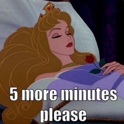 me every morning….