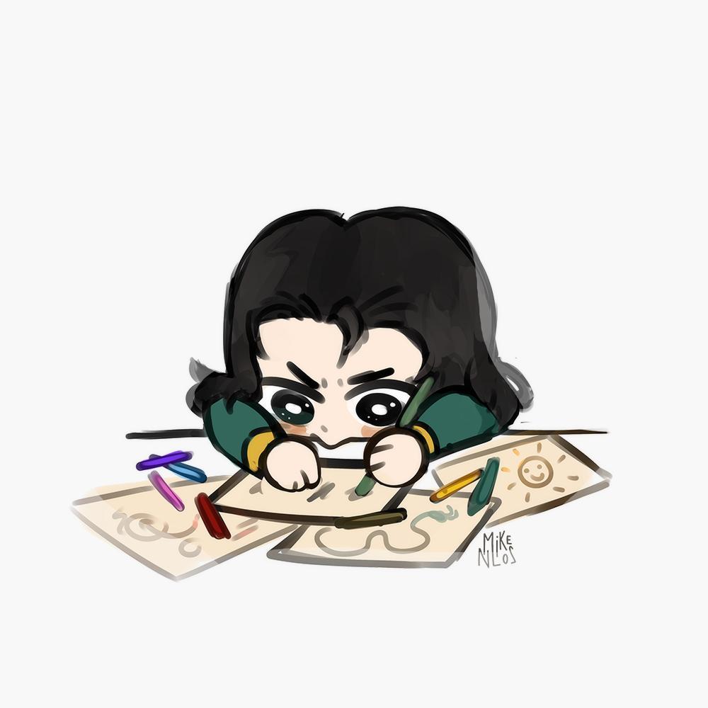 Loki fan art chibi : r/Marvel