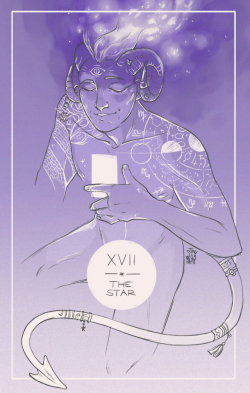 the-flying-beetle:  Day 1 Of @mollymauklivesfest : Healing/TattooesMollymauk as The Star: Hope, Spirituality, Renewal, Inspiration, Serenityyeah I’m late, but am I too late? anyway