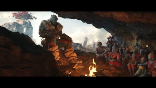 KORG IS TALKING TO GRAY-SKINNED PEOPLE IN THE TRAILER Y’ALL.For those not in the know, this is