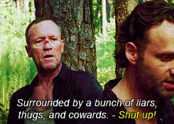 thewalkinggifs:The Suicide King