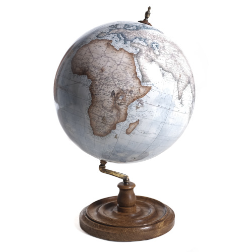 36cm Livingstone Desktop Globe.This globe is animal themed with hand drawn and hand painted illustra