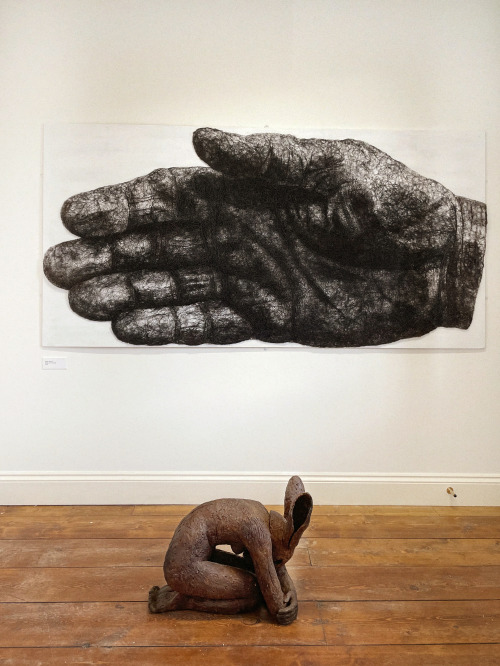 returned to the sophie ryder exhibition at the weekend because there is always more to see in her wo