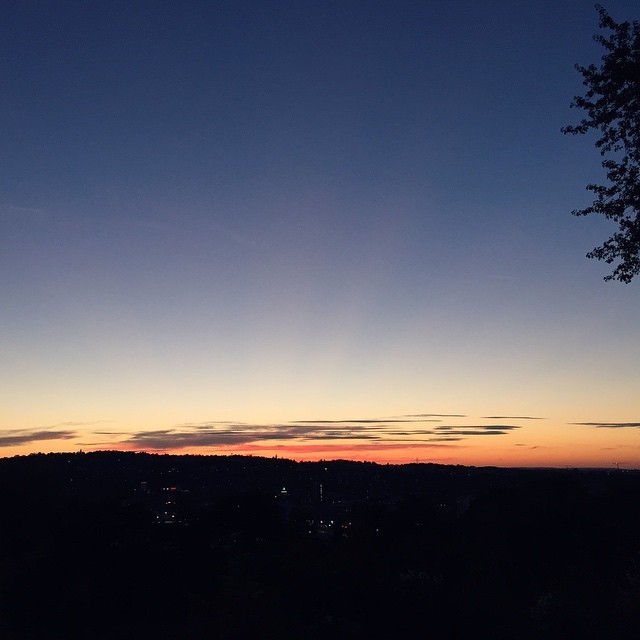 kerrigold:  #beautiful #sunset #lastnight #stuttgart