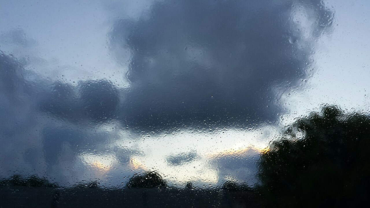 Post rain.