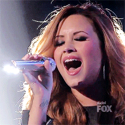  Demi & American Idol » then and now  