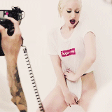 volqween:  Lady Gaga for Supreme 