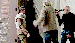 kris-stewart:  Jennifer Lawrence BTS of Catching Fire 