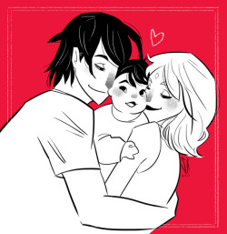 queen-serena:    SasuSaku Month Day 30: Their Little Girl