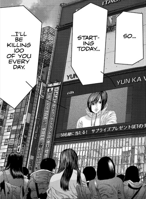 mooloch:  … I’ll be killing 100 of you every day. │Inu Yashiki 