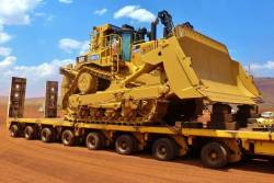 rollerman1:  Cat D11T on a heavy haul wagon 