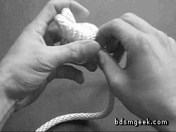 howtobdsm:  How to Tie a Monkey Fist Ball Gag - KnottyBoys