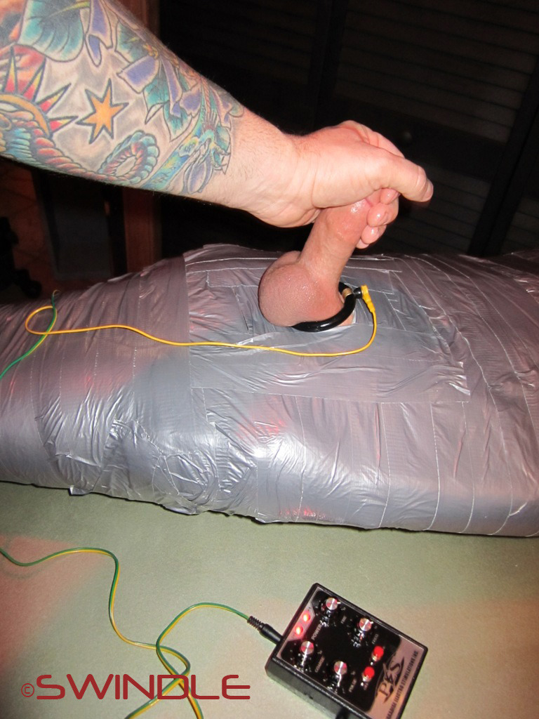 swindleleather:  Mummification, electro, and sounding.  A good 3-ring circus sort