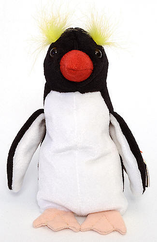 beaniebabyoftheday:Frigid the penguin