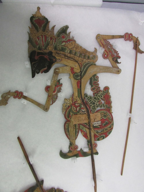 bm-pacific: Shadow Play Figure (Wayang kulit), Brooklyn Museum: Arts of the Pacific IslandsSize: 16 