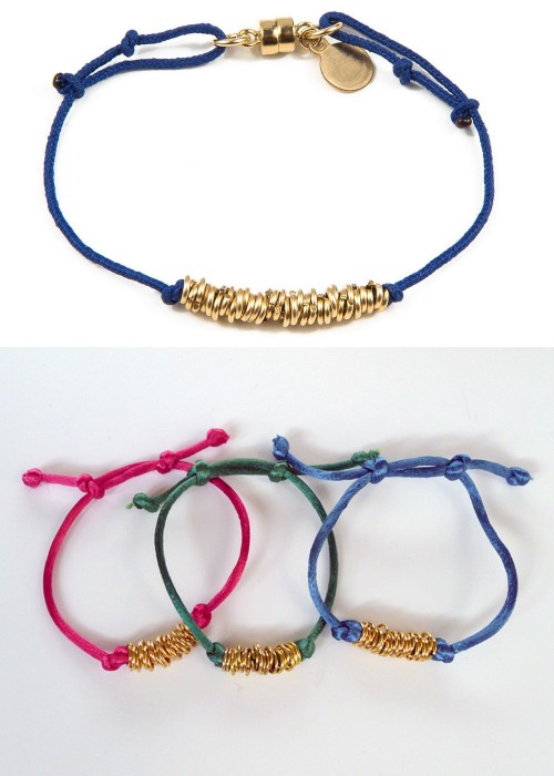DIY Jump Ring Bracelet Tutorial from Thanks, I Made ItThis is such an easy DIY - jump rings and cord