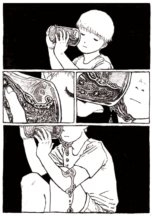 Some excerpts from my comics zine “Contact.” Pages are not in order.