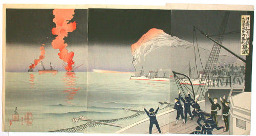 jibadojo:Russo-Japanese Naval battle at Inchon