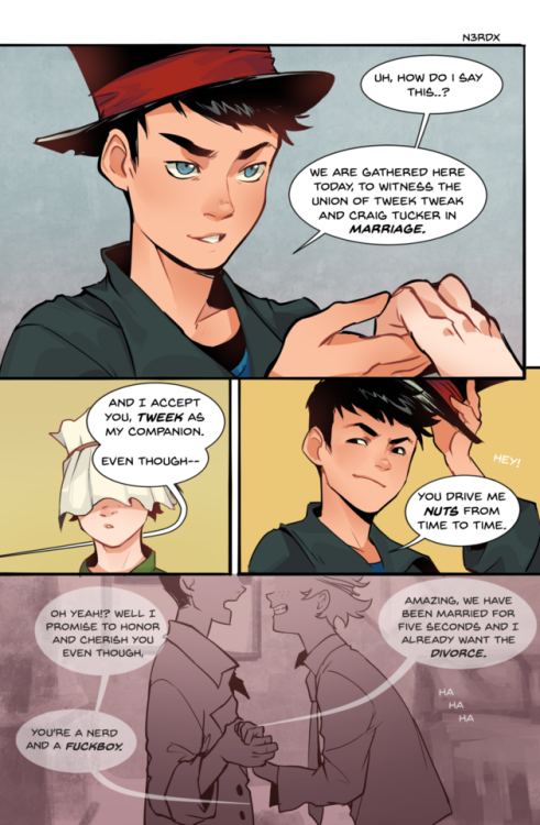 n3rdx: Here’s the comic I made for @thebookoflovezine !! I’m so happy I could be part of