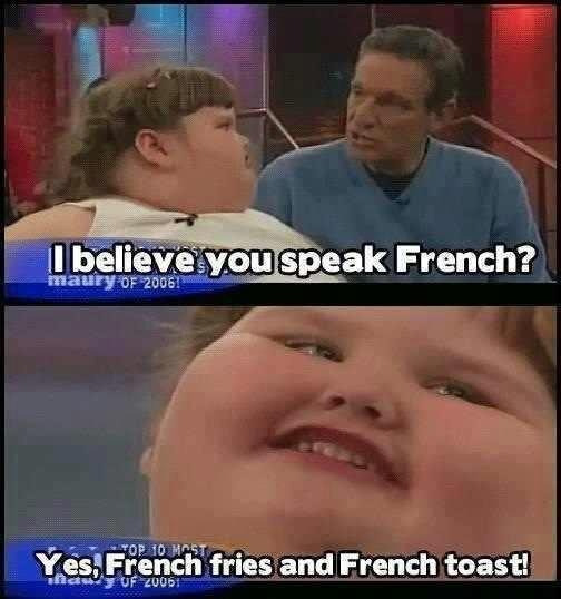 Someone, please, kill them both. One for being a freaky fat fuck and the other for