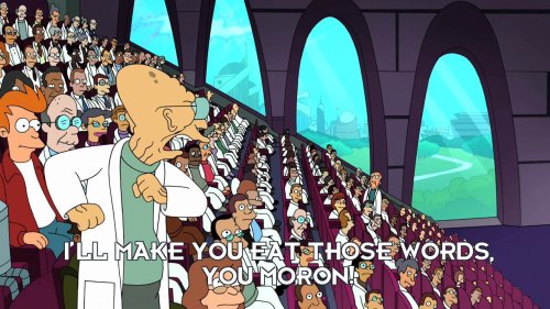 haltraveler:This is exactly what it’s like to have a conversation on Tumblr. 