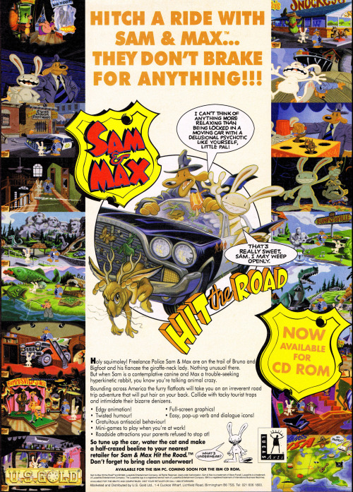 SAM & MAX HIT the ROAD