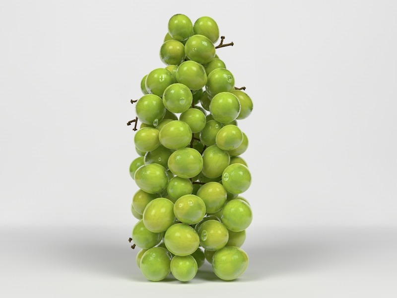 C4D Grapes