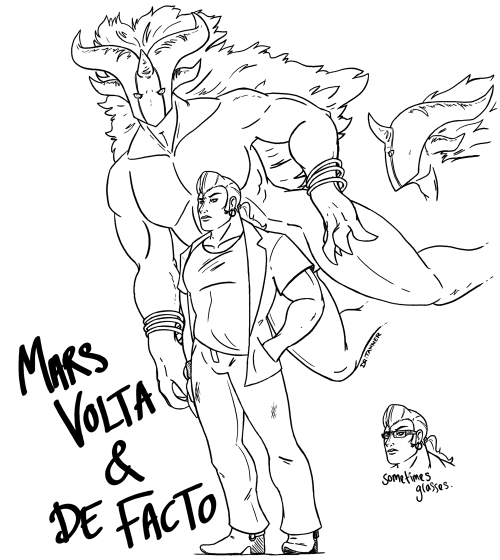 So, uh, who remembers De Facto, who is most definitely not my Stand? Because he has a Stand Master n