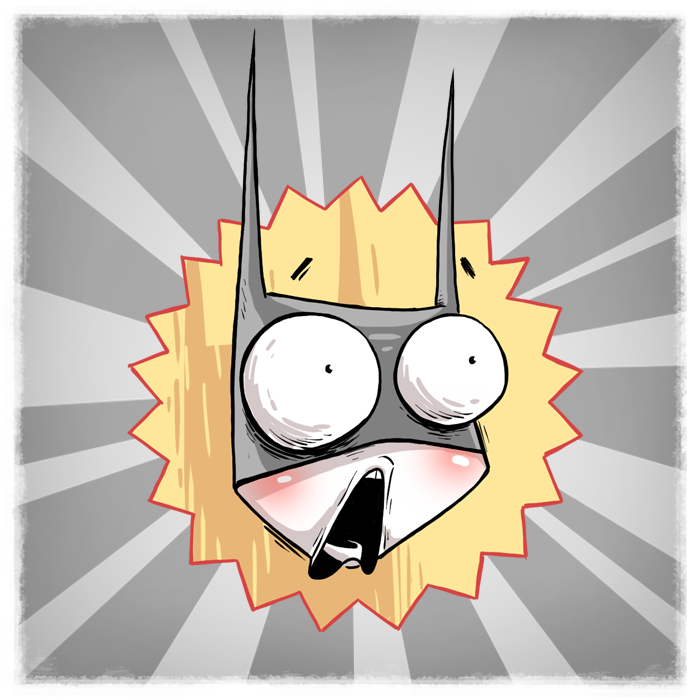batsquatchstudios:  Happy Friday!I recently did a commission to create a sticker