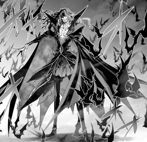 reignsan:Vlad III’s Noble Phantasm Legend of Dracula from the Fate/Apocrypha manga, by Akira I