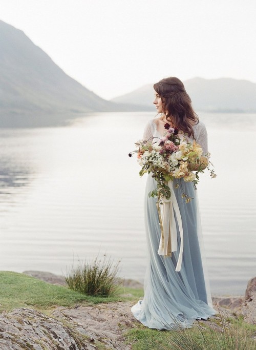 “Maid of Buttermere”. ph Taylor &amp; Porter. Dress by Cherry Williams